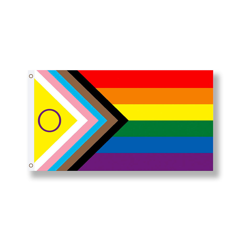 Rainbow Progress Intersex Inclusive Flag