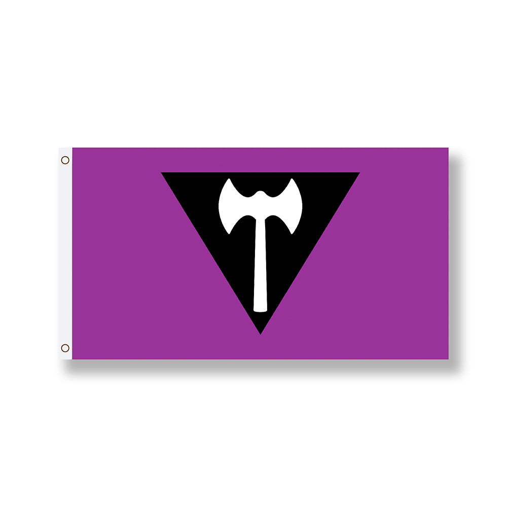 Lesbian Labrys Flag