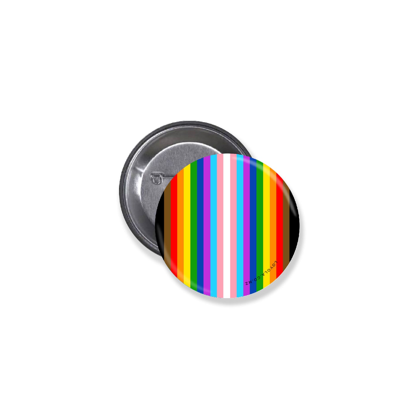 Progress Pride Button Badge