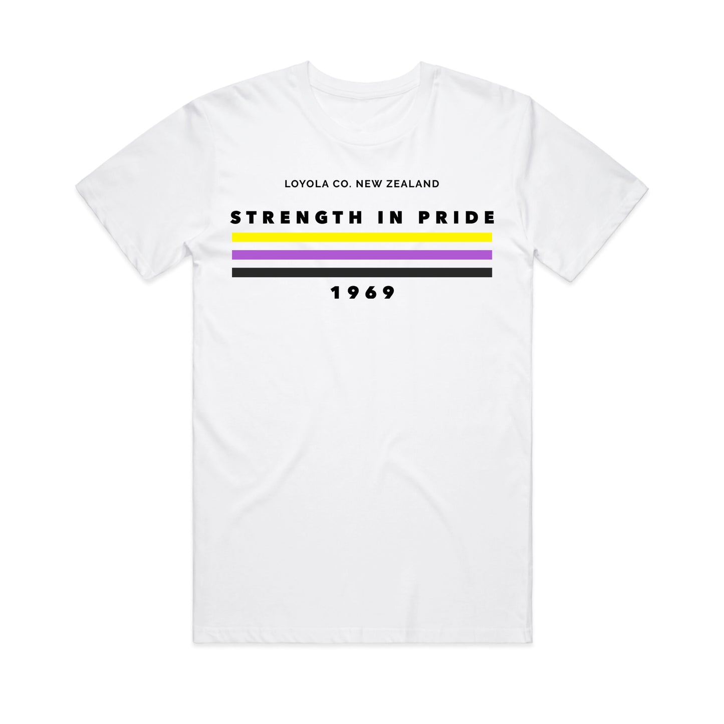 Strength in Pride Enby T-shirt