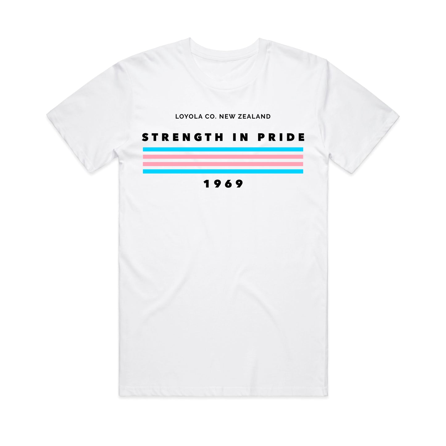 Strength in Pride Transgender T-shirt
