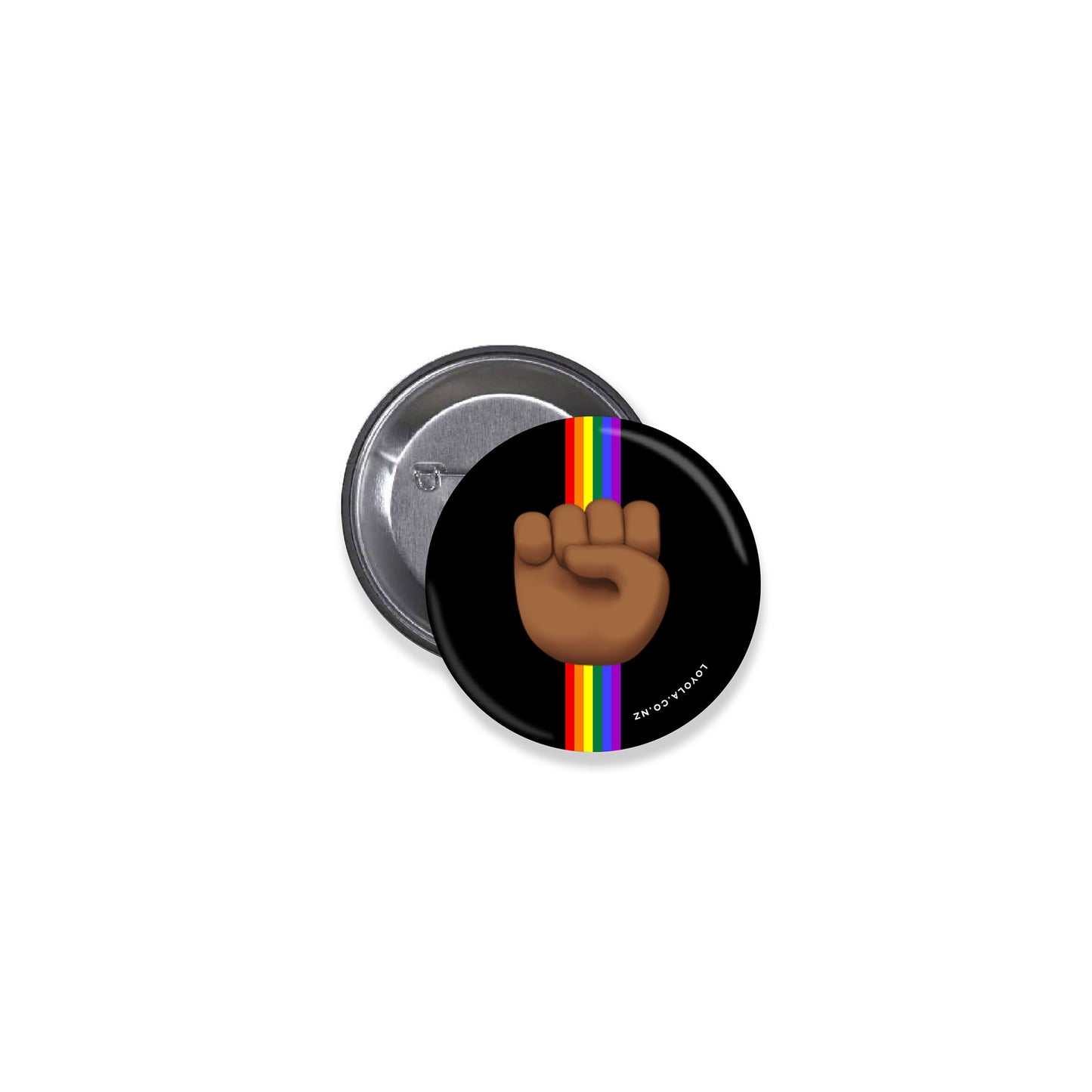Progress Pride Button Badge
